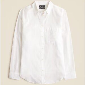 J. Crew White Button Down Shirt